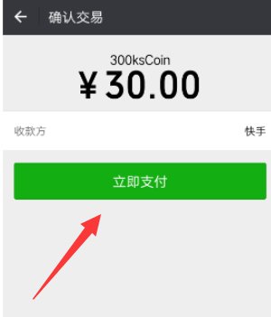 快手充赞微信支付_快手充双击网址微信支付
