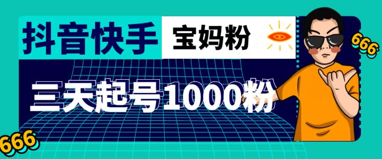 快手一元1000粉丝平台_快手一元1000粉丝平台赚多少钱