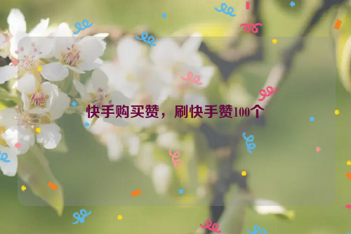 关于代刷快手1000播放的信息